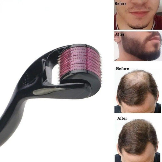 Dermaroller - Stimulation Naturelle de la Pousse des Cheveux